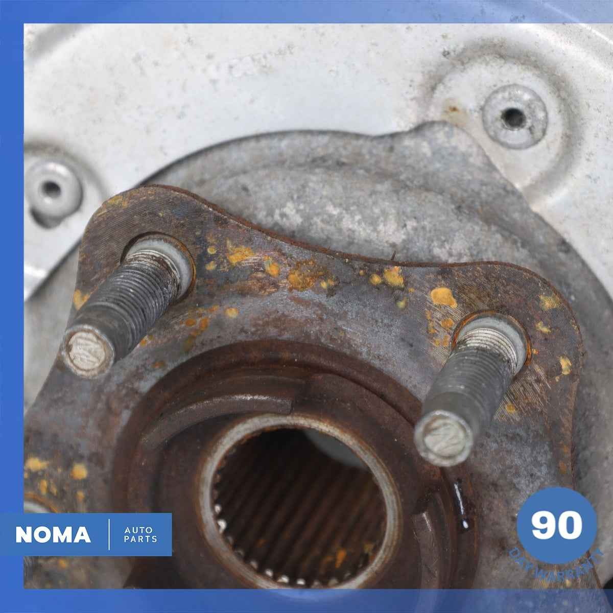 09-19 Jaguar X351 XJ XF XK Rear Right Spindle Knuckle Hub w/Shield OEM - photo 7
