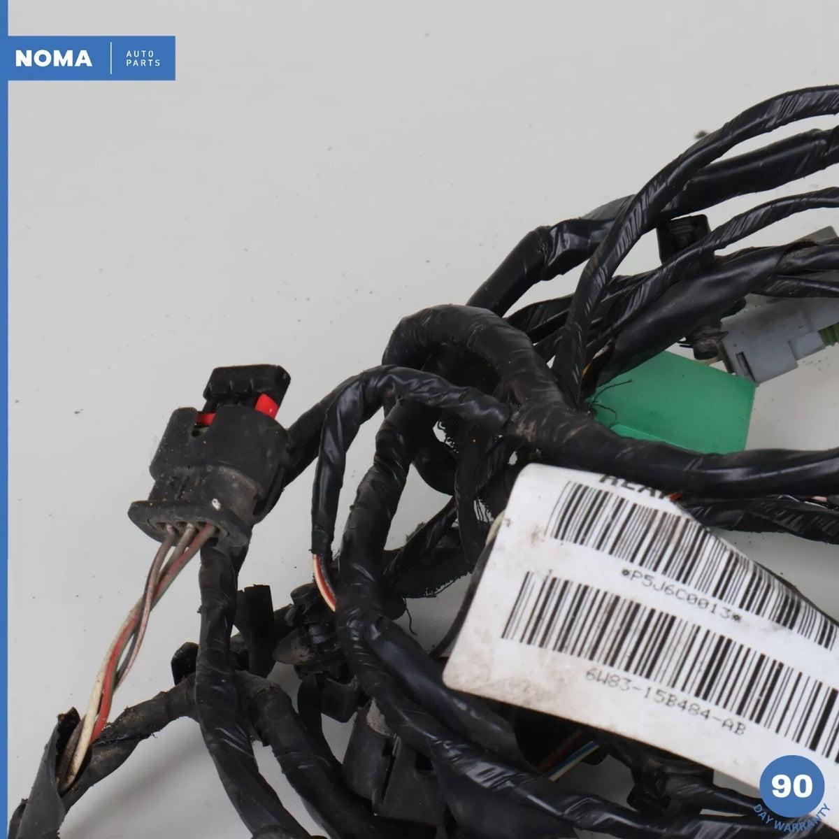 07-09 Jaguar X150 XK Rear Bumper Wiring Wire Harness 6W8315B484AB OEM - photo 12
