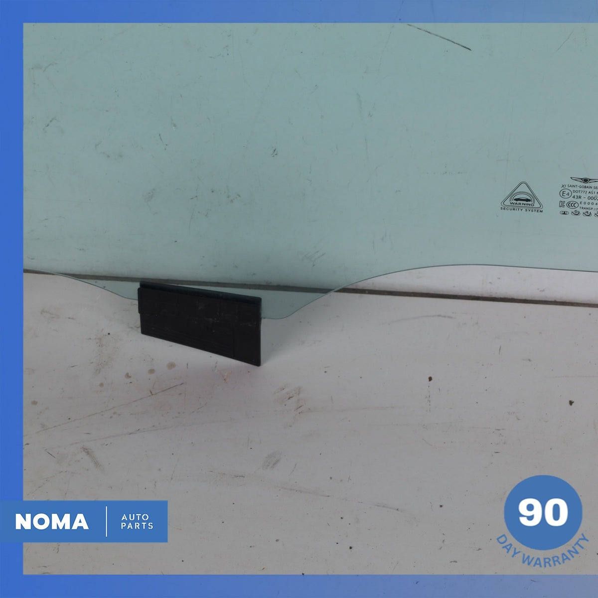 17-20 Hyundai DH G80 Genesis Front Left Driver Door Glass Window 82420-B1011 OEM - photo 6