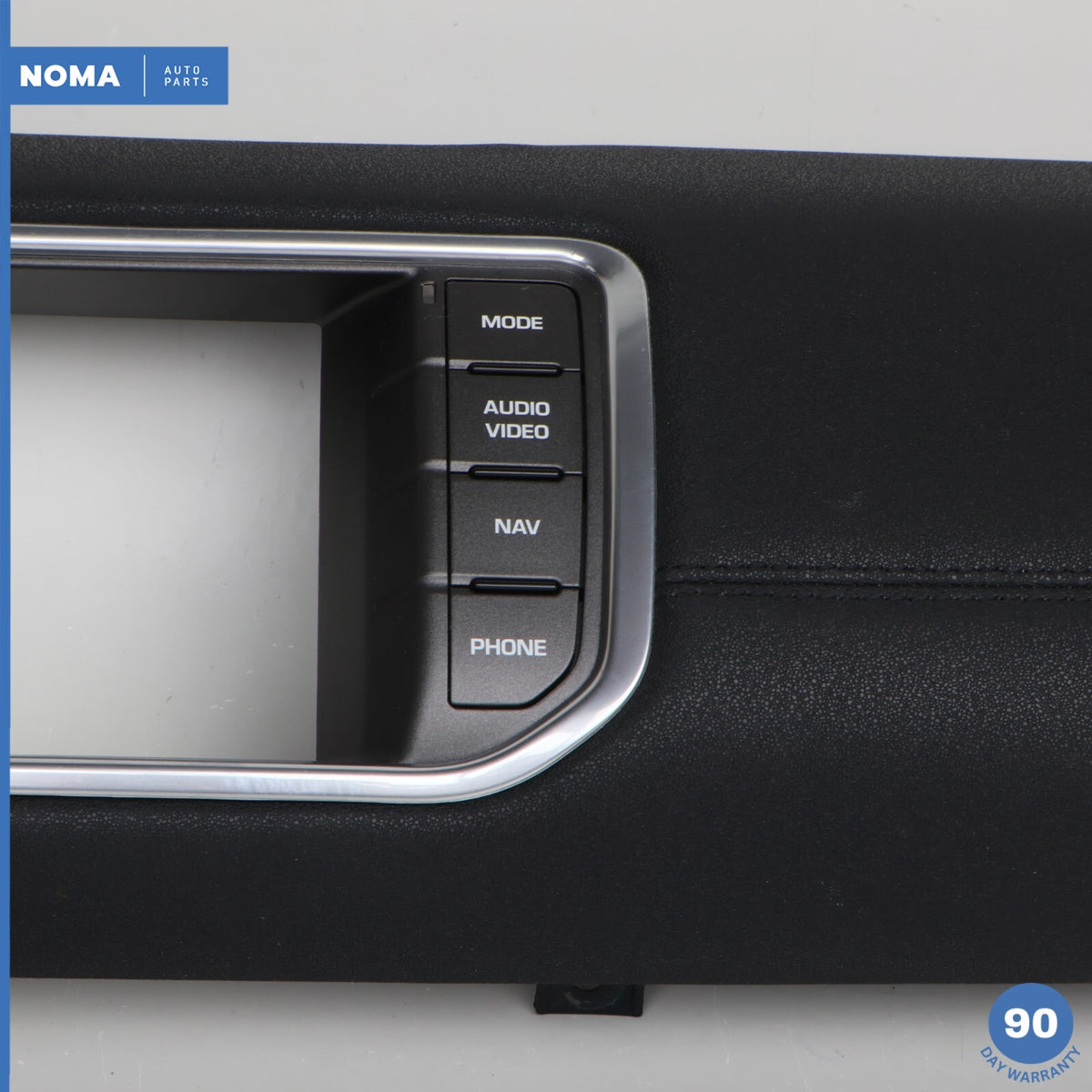 12-13 LR Range Rover Evoque L538 Dashboard Screen Trim Cover Bezel w/ Switch OEM - photo 6