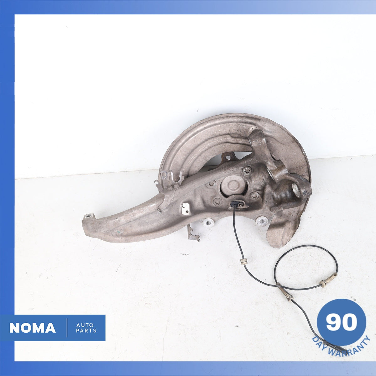 16-22 BMW G12 740Li 750i RWD Front Left Spindle Knuckle Hub 6884377 OEM 76k - photo 9