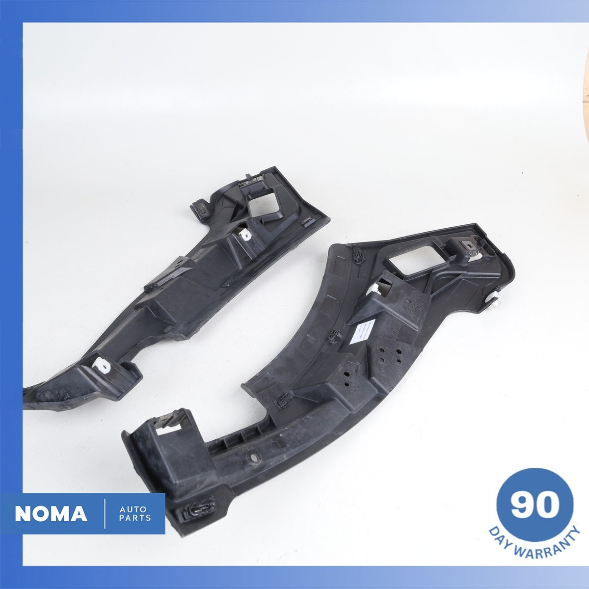 13-17 LR Range Rover L405 Front Left & Right Bumper Bracket CK5216F073AC OEM - photo 8