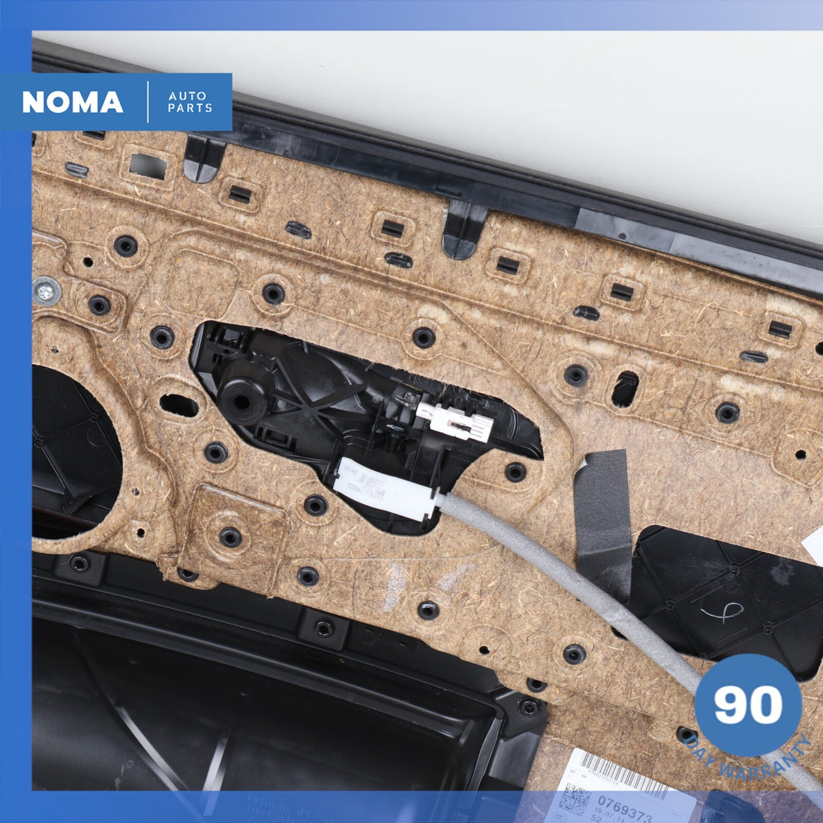 11-16 BMW F10 528i 535i Rear Left Interior Door Panel Assembly Nappa Brown OEM - photo 14