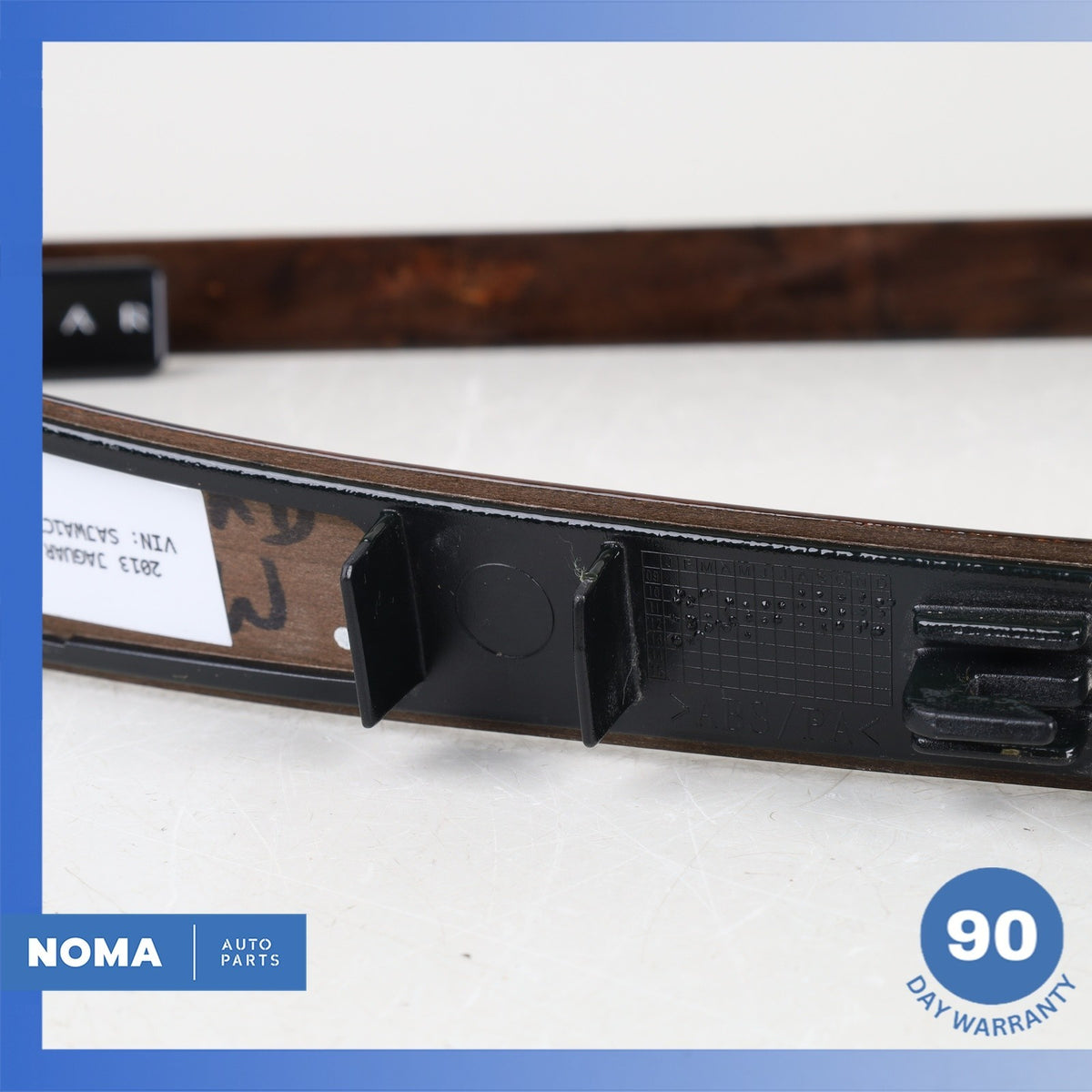 10-19 Jaguar X351 XJ XJR Left & Right Side Dashboard Molding Trim Set Wood OEM - photo 16