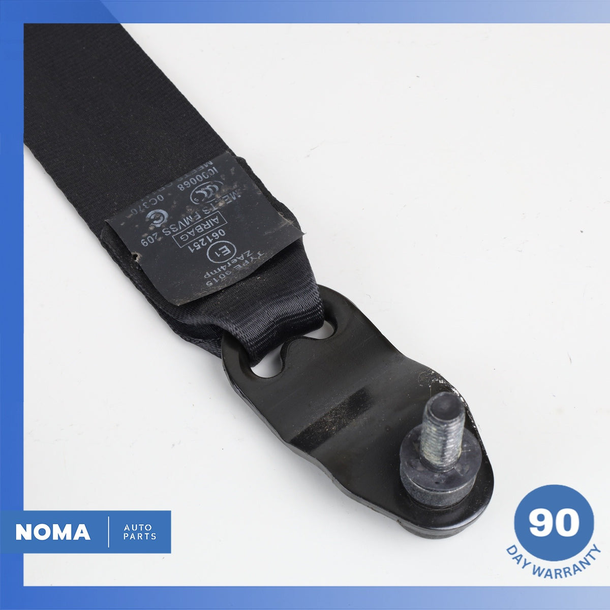 12-19 LR Range Rover Evoque L538 Front Left Side Seatbelt Retractor Black OEM - photo 3