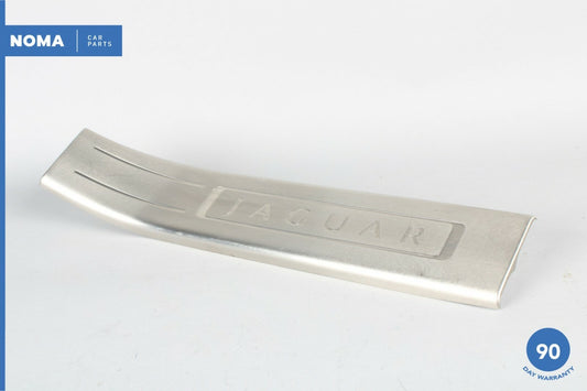 10-18 Jaguar X351 XJ XJL LWB Rear Right Door Scuff Tread Plate EW9313200BA OEM - photo 1