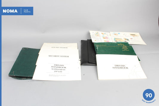 1999 Jaguar XJ8 VDP LWB Driver's Handbook Service Passport w/ Leather Folder OEM - photo 1