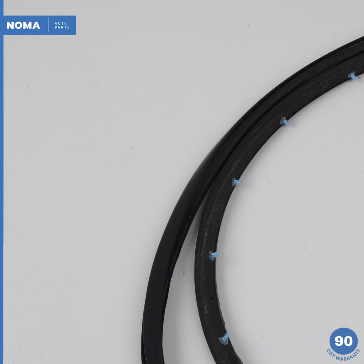 07-15 Jaguar XK XKR X150 Front Left & Right Side Body Weather Strip Seal Set OEM - photo 12