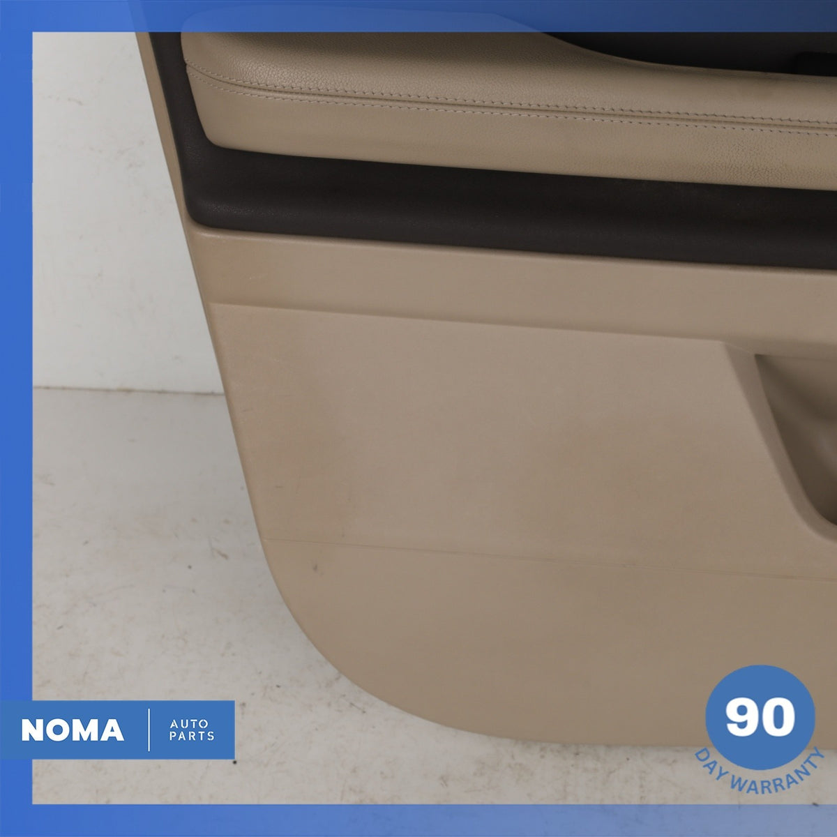 12-19 Range Rover Evoque L538 4DR Front Left Door Trim Panel Assembly Beige OEM - photo 7