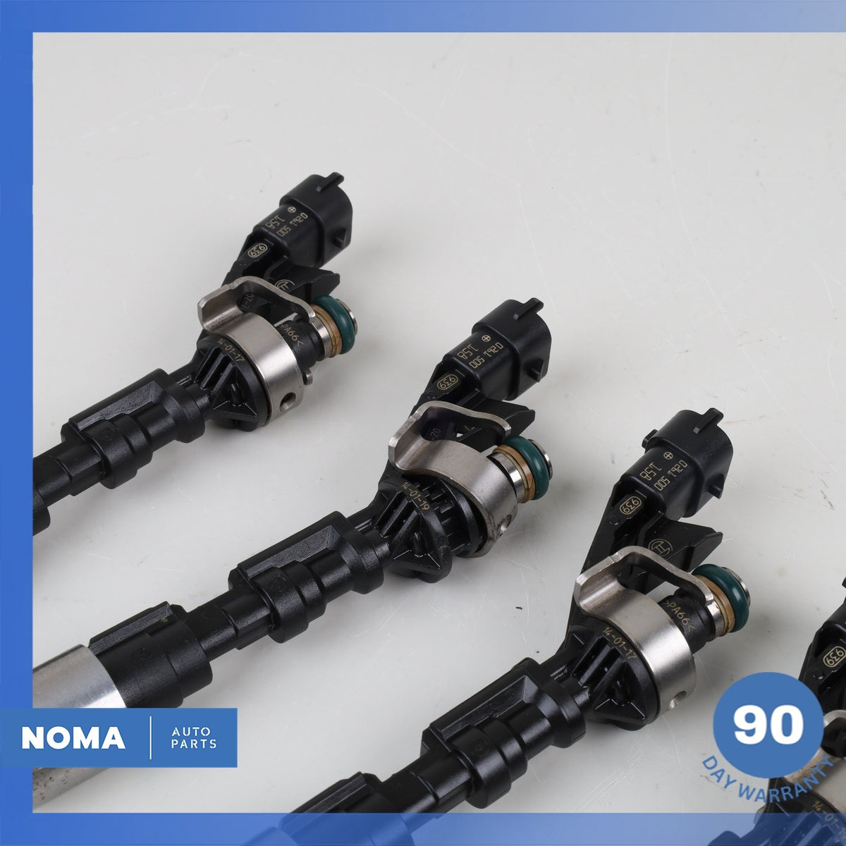 13-21 Jaguar X260 XF XJ F-Pace RR L494 3.0 AJ126S Fuel Injector Set OEM - photo 3