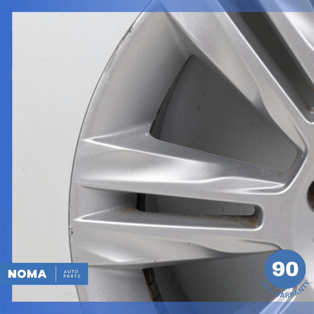 16-23 Jaguar X260 XF XE Chalice 9.5 x R18 18" Wheel Rim Silver T2H4952 OEM - photo 8