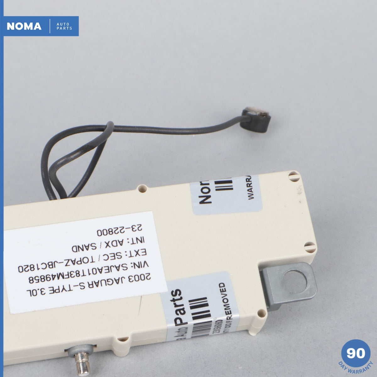 03-08 Jaguar S-Type R X202 AM FM Radio Antenna Amplifier 2R8318C847BC OEM - photo 8
