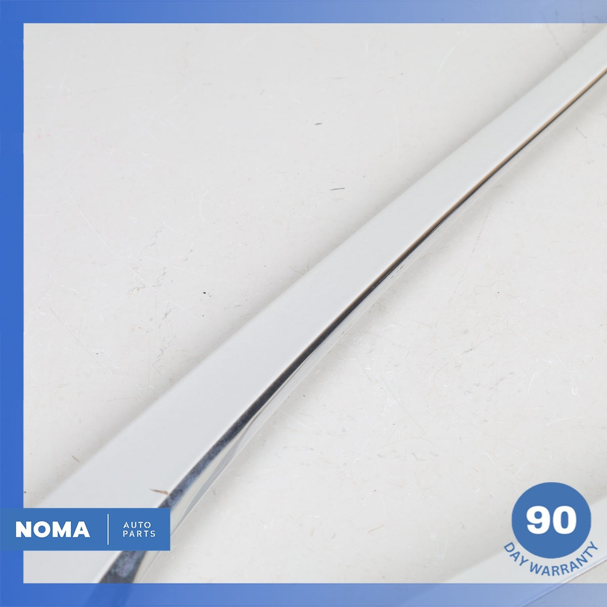 10-19 Jaguar X351 XJ XJR Rear Right Side Quarter Door Window Molding Chrome OEM - photo 3