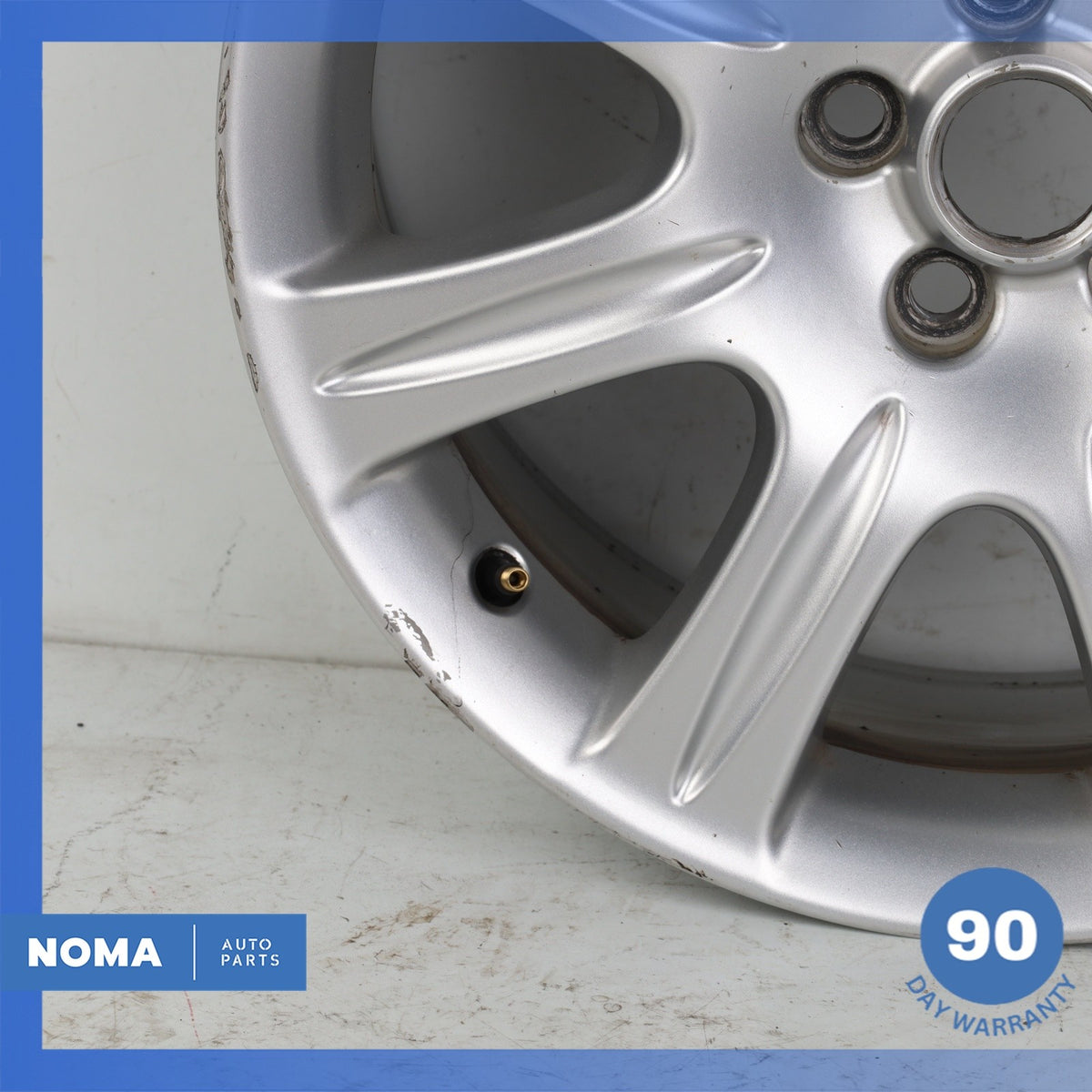 04-09 Jaguar X350 XJ8 Vanden Plas Dynamic 8 x R18 18" Wheel Rim Silver OEM - photo 5