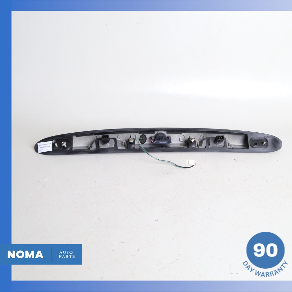 03-06 Jaguar X100 XKR Rear Trunk Bezel License Plate Light Lamp Trim Gray OEM - photo 12