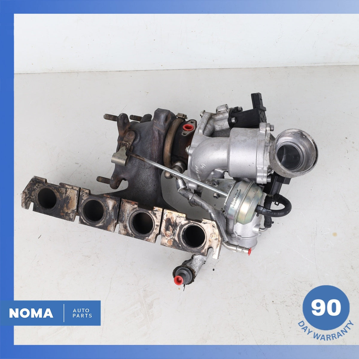 08-18 Audi 8U Q3 A3 TT 2.0L CCZC CCTA Engine Exhaust Manifold Turbocharger OEM - photo 9