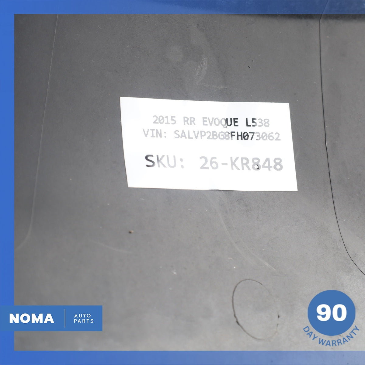 12-19 Range Rover Evoque L538 4DR Front Left Door Lower Molding BJ3221065BJ OEM - photo 10