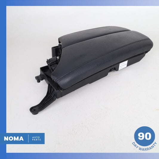 11-16 BMW F10 550i 535i Center Console Armrest Cover Lid Black OEM - photo 1