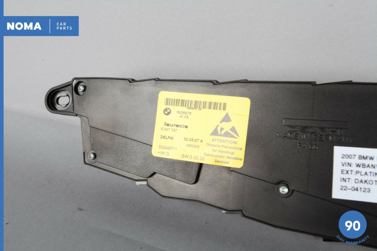 04-10 BMW 535xi E60 Front Right Side Power Seat Adjustment Control Switch OEM - photo 5