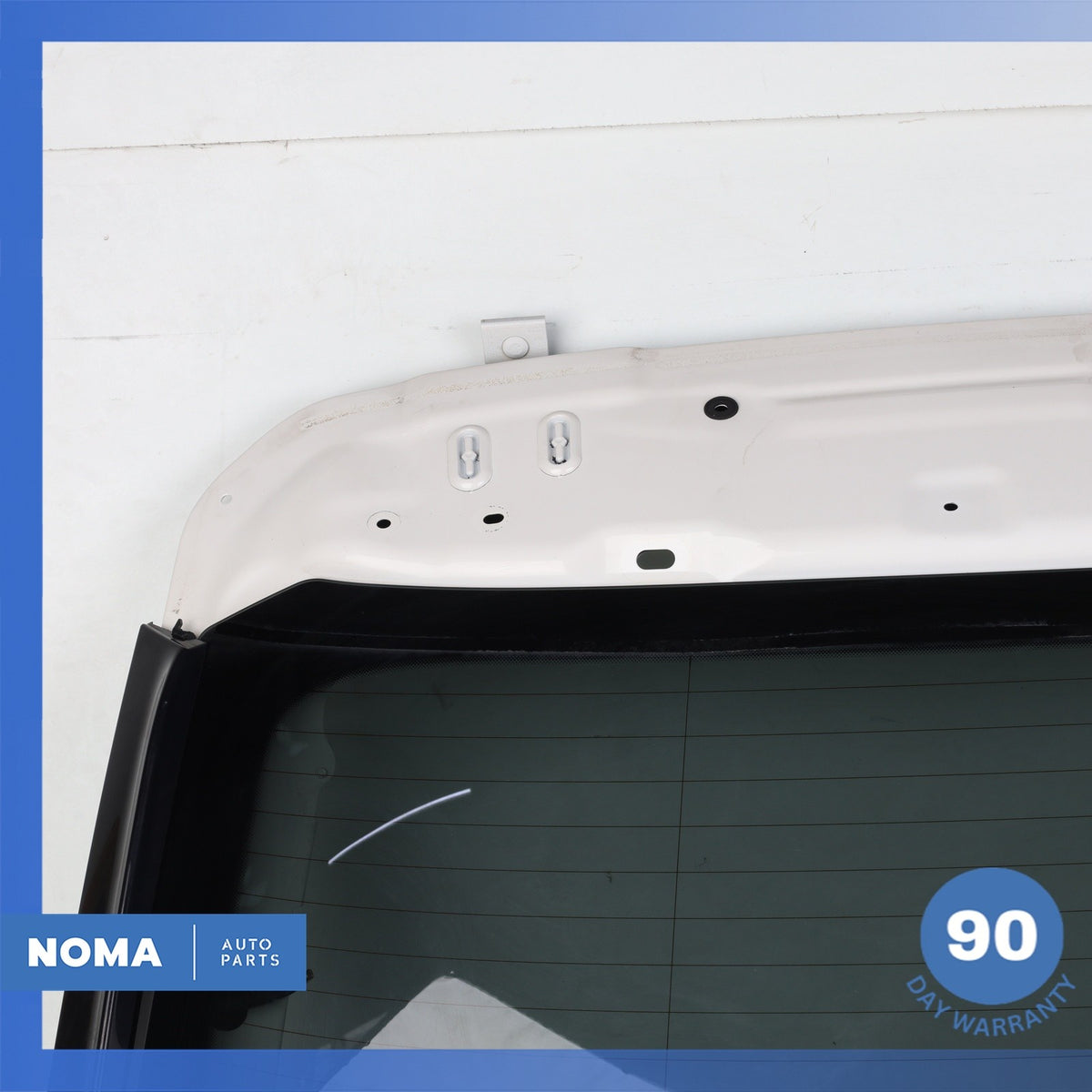 15-18 Audi 8UB 8UG Q3 Trunk Lid Liftgate Tailgate Hatch Shell White OEM - photo 6