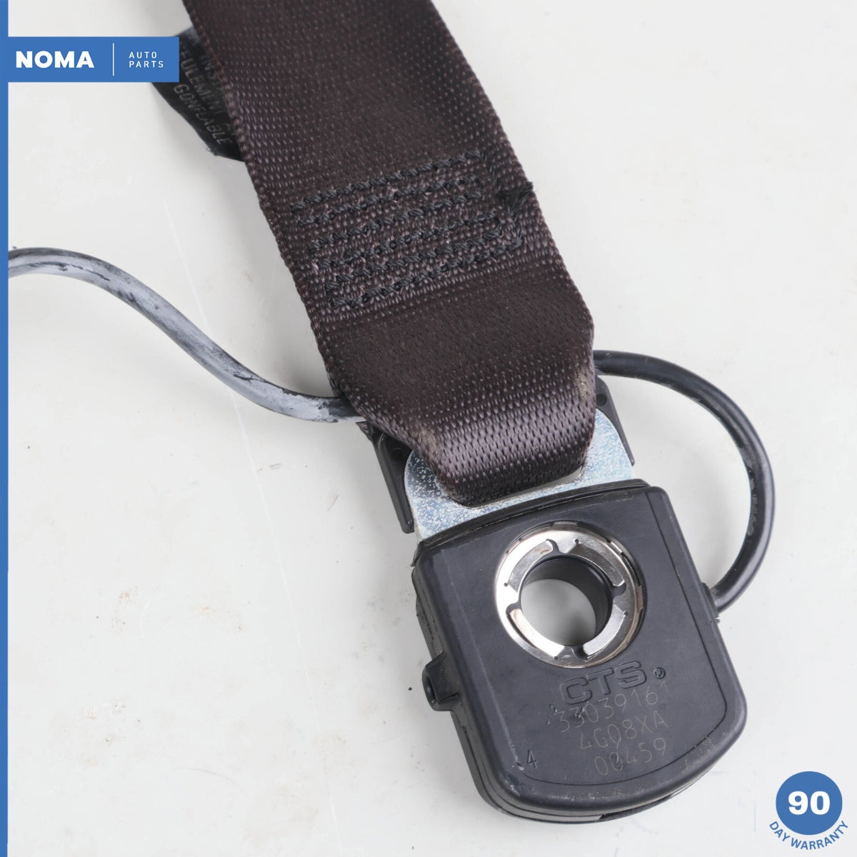 12-15 Jaguar X250 XF XFR Front Right Passenger Seat Belt Retractor Brown OEM - photo 7