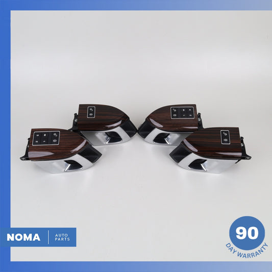 13-17 Range Rover L405 L494 Interior Door Panel Door Handles Set Wood OEM - photo 1