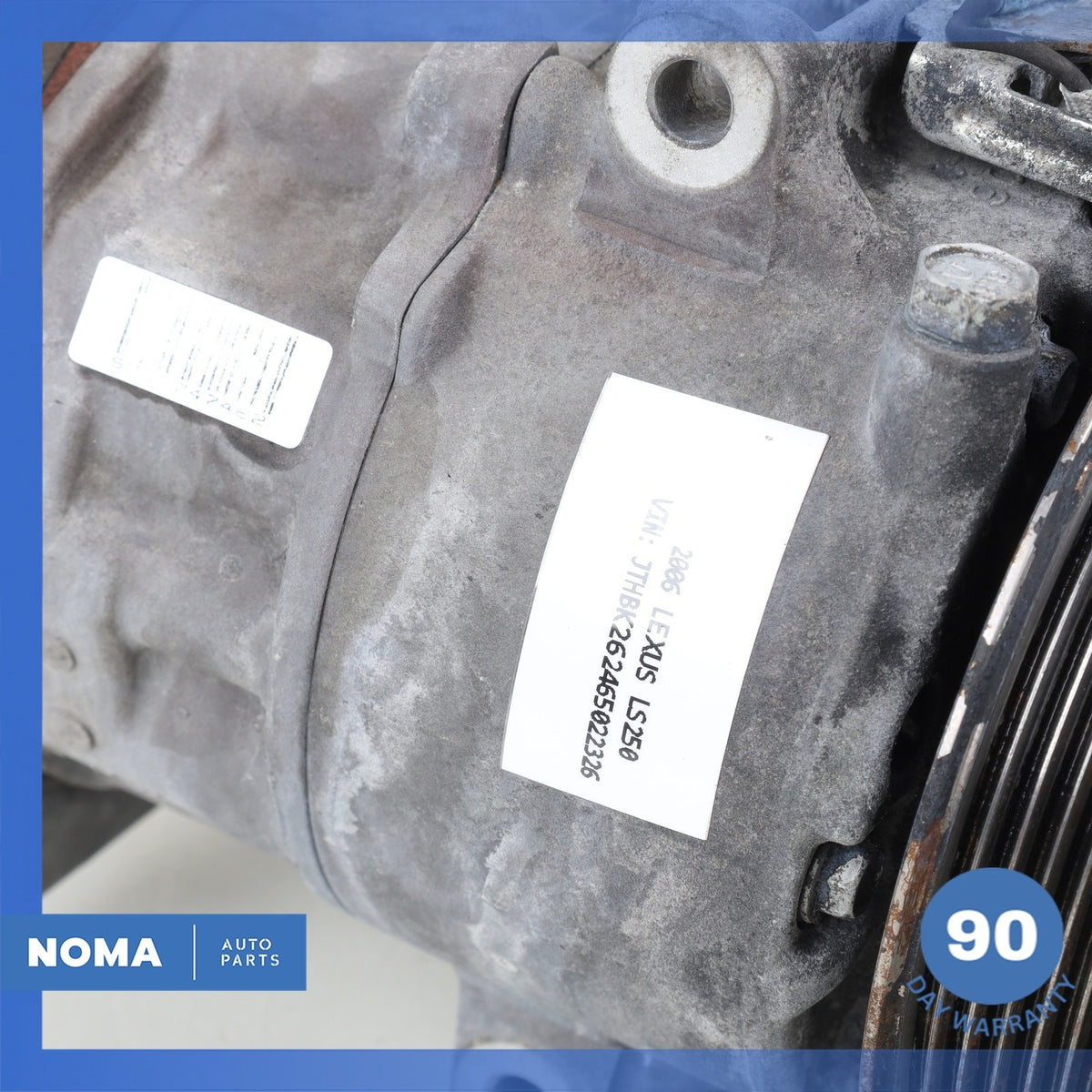 06-15 Lexus GSE20R IS250 IS350 AC AC A/C Air Conditioning Compressor OEM - photo 6
