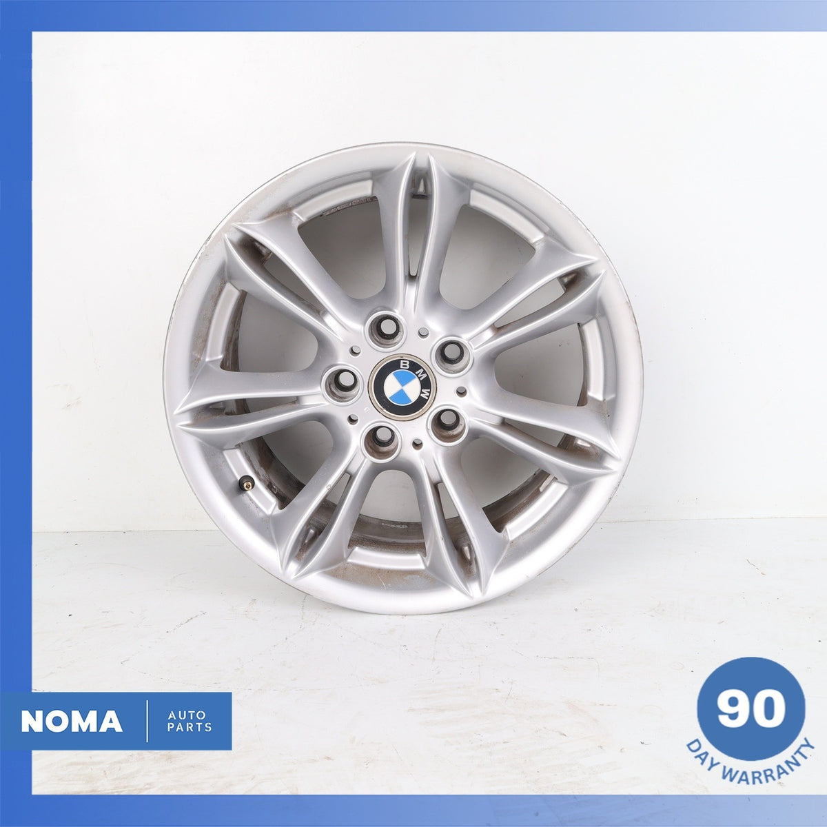 03-08 BMW E85 Z4 Style 103 8 x R17 17" Wheel Rim Silver 36116759841 OEM - photo 6