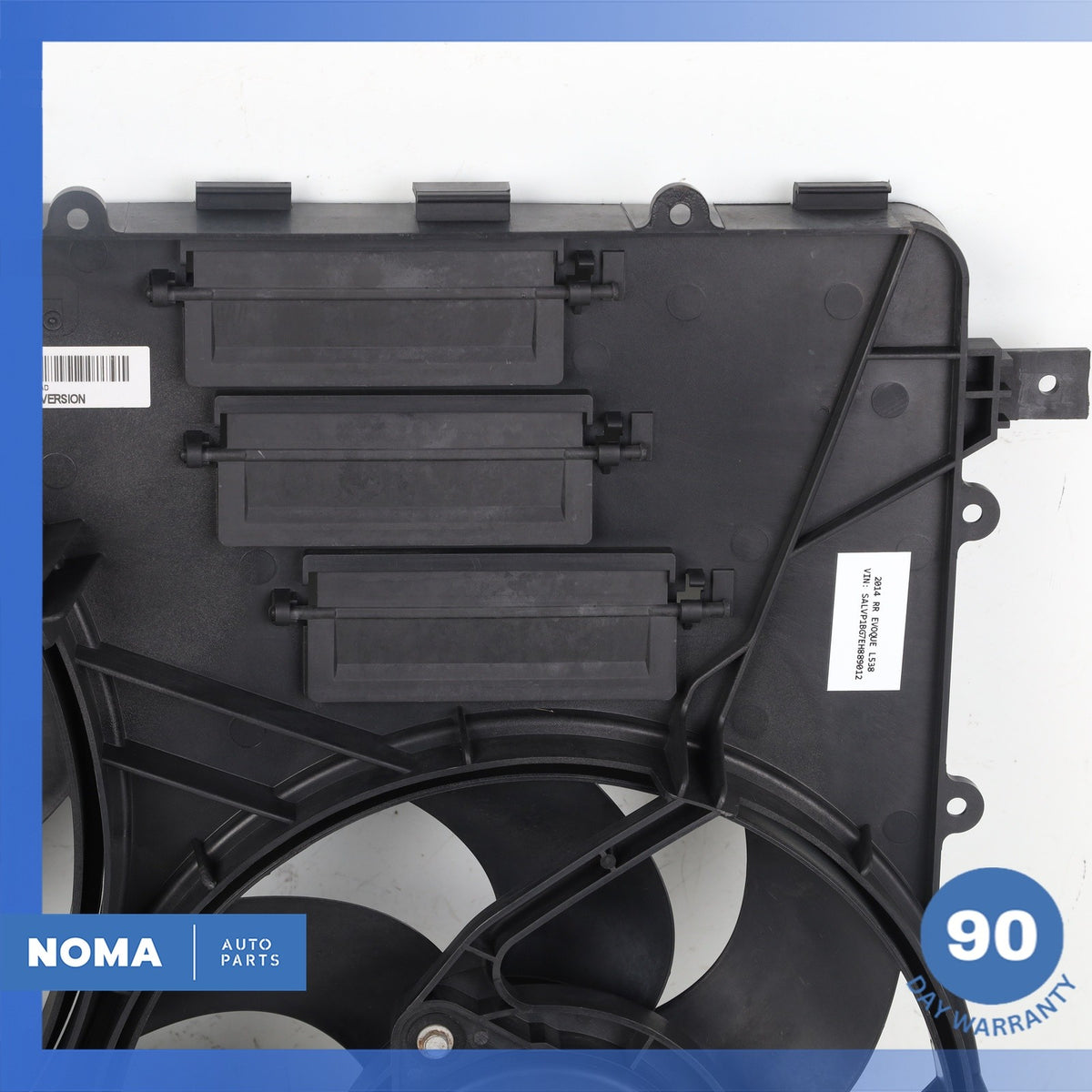 12-17 Range Rover Evoque L538 LR2 Engine Motor Cooling Radiator Fan Assembly OEM - photo 9