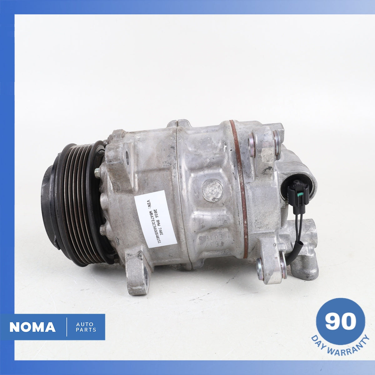 16-19 BMW G12 740i 540i A/C AC Air Conditioning Compressor Clutch 7945819 OEM 76 - photo 13
