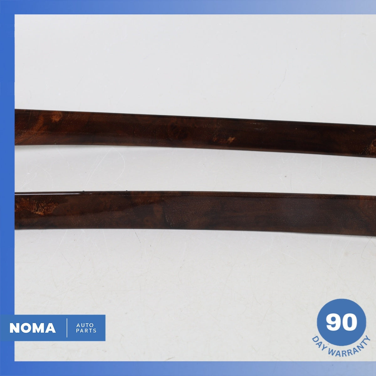 10-19 Jaguar X351 XJ XJR Left & Right Side Dashboard Molding Trim Set Wood OEM - photo 4