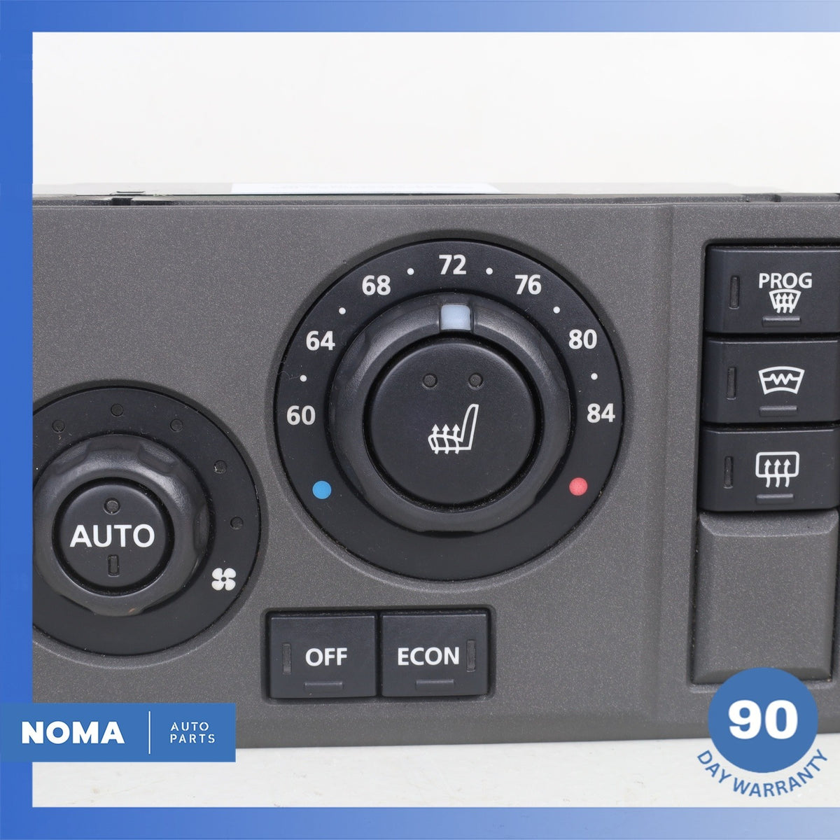 06-09 LR Range Rover Sport L320 Dashboard Climate Control Temperature Switch OEM - photo 3