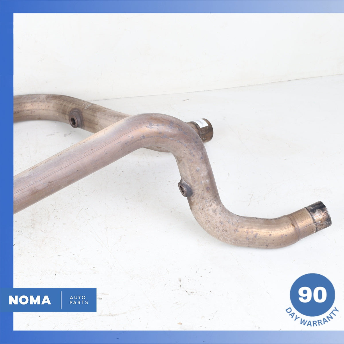 16-20 Jaguar X760 XE RWD 3.0L Left & Right Side Exhaust Downpipe Set OEM 61k - photo 3