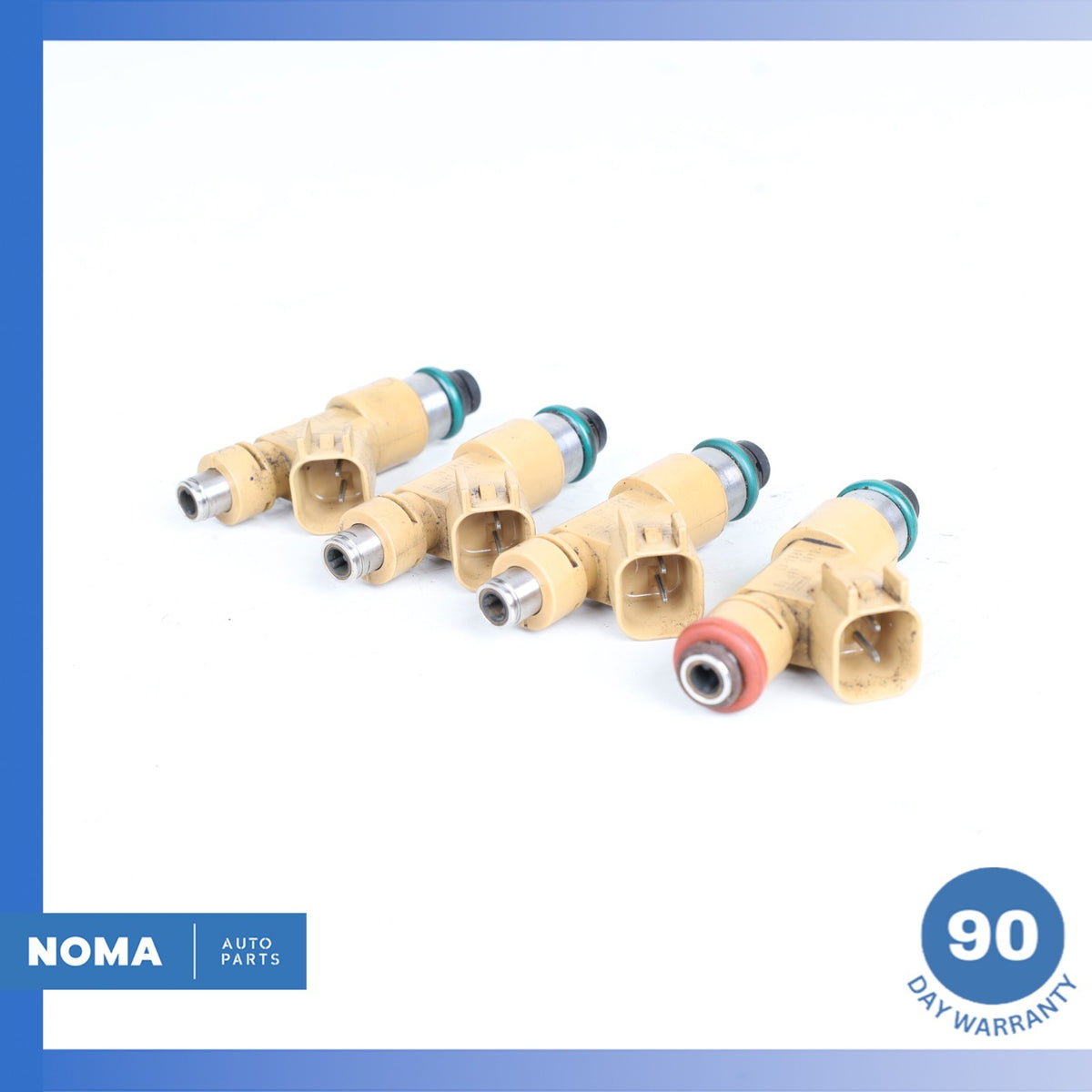 06-10 Jaguar X150 XK S-Type 4.2L N/A Engine Motor Fuel Injector Set of 4 OEM - photo 5