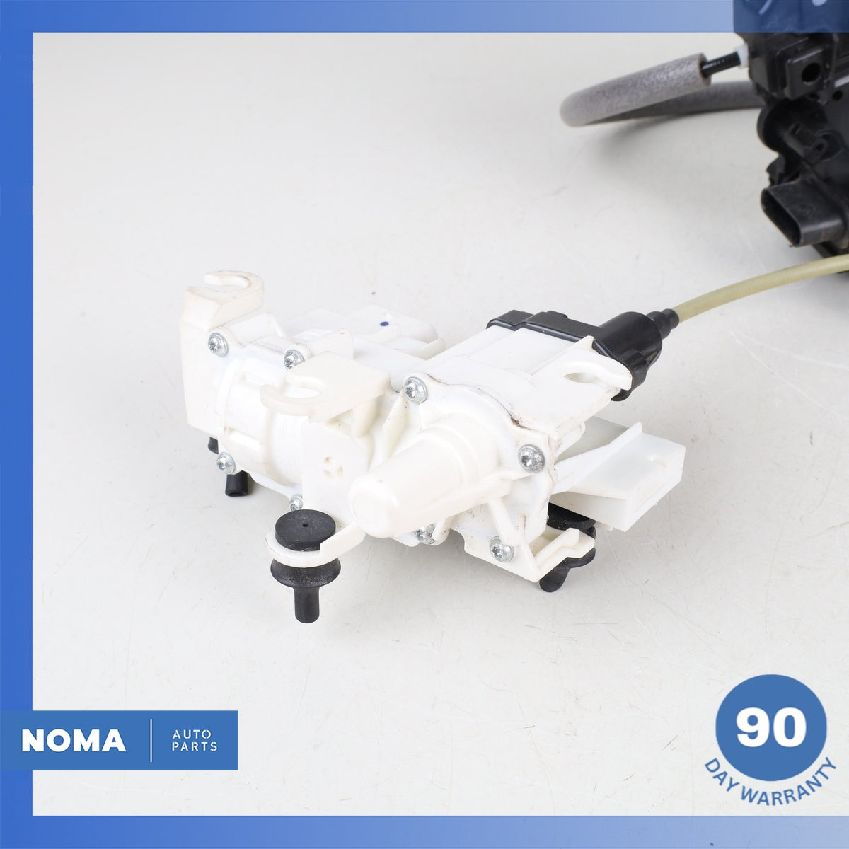 16-19 BMW G12 740i 750Li Front Left Driver Door Lock w/ Handle White OEM - photo 6