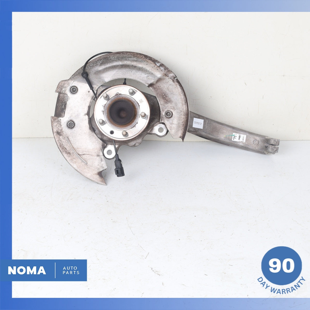 17-19 Jaguar X760 XE RWD Front Left Side Spindle Knuckle Hub w/ Shield OEM 62k - photo 2