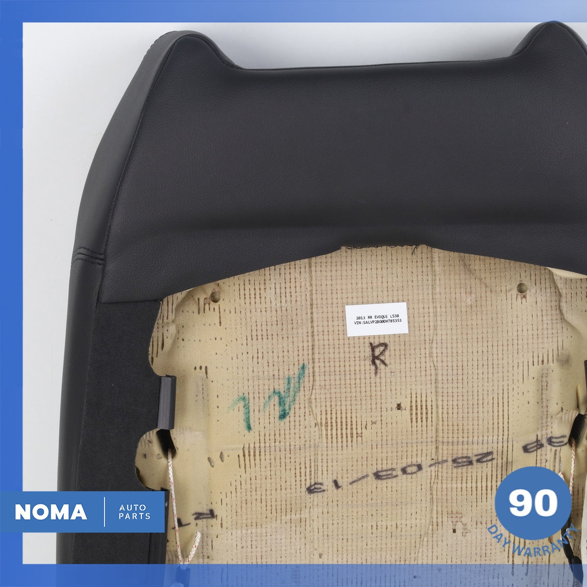 12-15 Range Rover Evoque L538 4DR Front Right Passenger Upper Seat Cushion OEM - photo 13