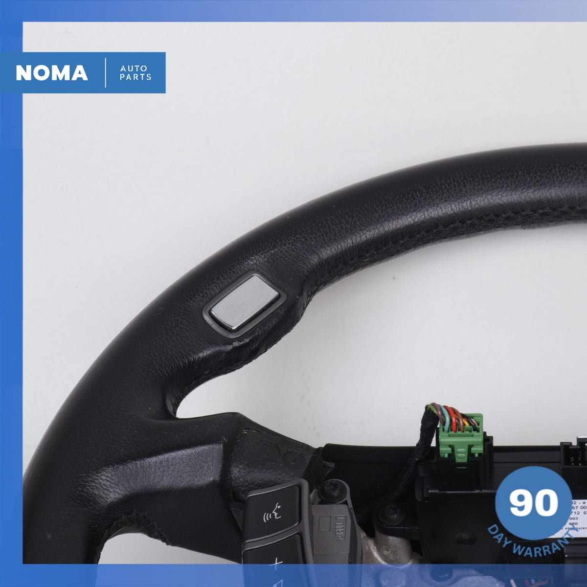 2005 BMW E66 745Li Steering Wheel Black 32346761747 OEM - photo 6