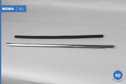 00-08 Jaguar S-Type X204 Front Right Side Door Window Seal w/ Moulding Set OEM - photo 1