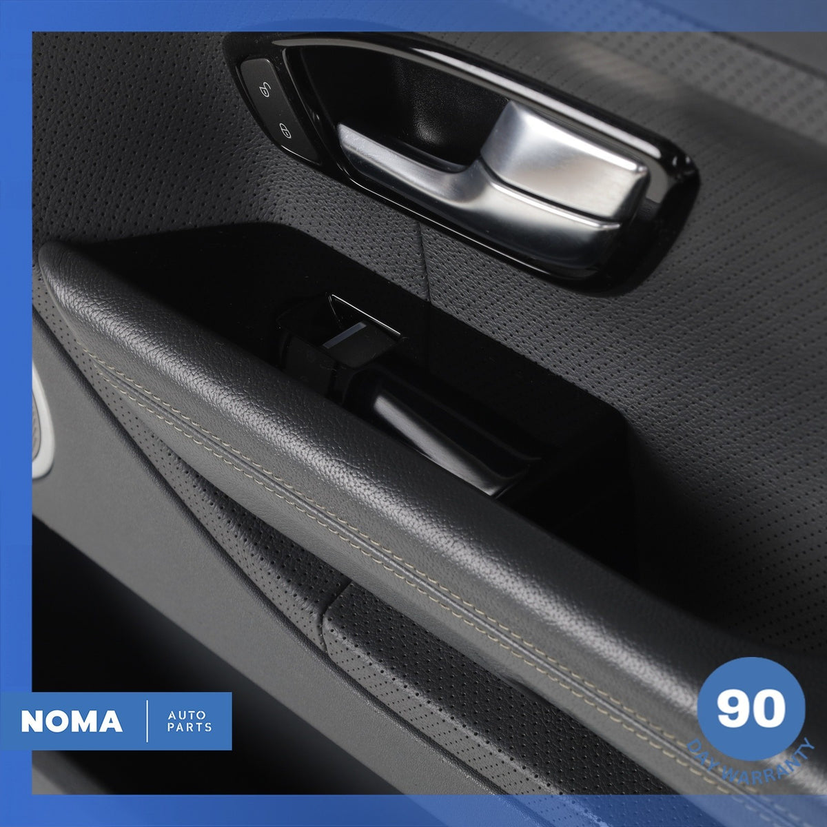 12-19 Range Rover Evoque L538 4DR Front Right Door Trim Panel Assembly Black OEM - photo 8