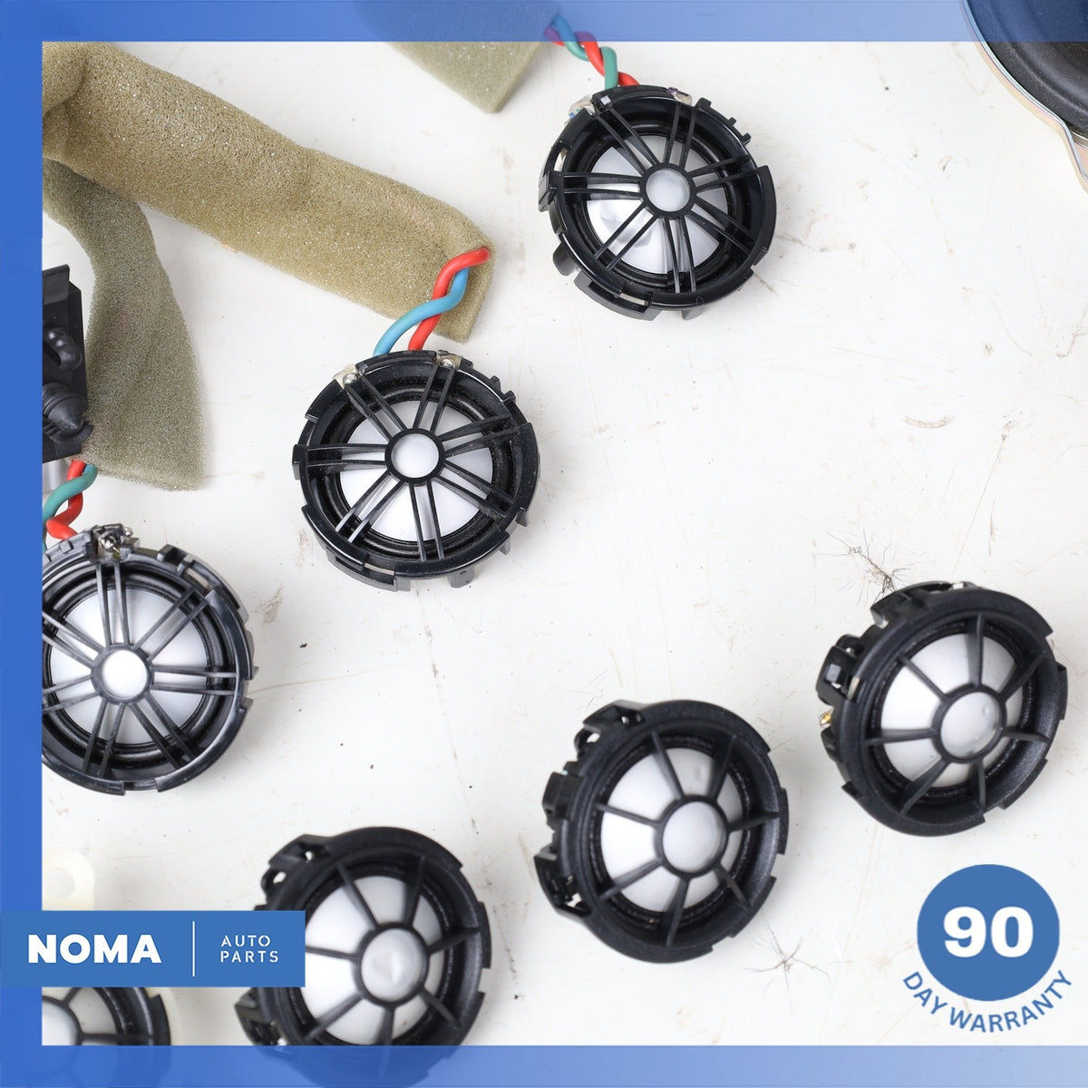 15-19 LR Discovery Sport L550 Front & Rear Hi-Line 1200W Speaker Set OEM 54k - photo 10