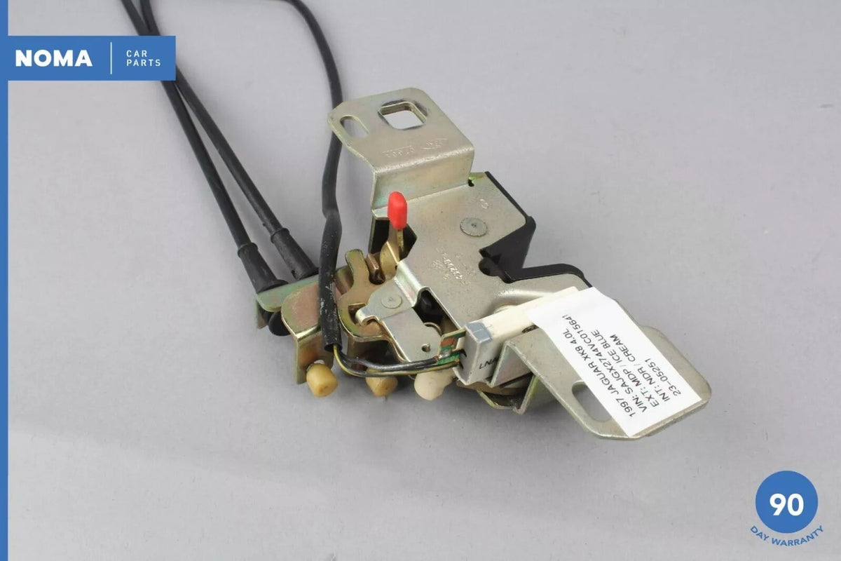 97-02 Jaguar X100 XK8 XKR Trunk Boot Latch Lock Mechanism w/ Cable GJE3500AA OEM - photo 13