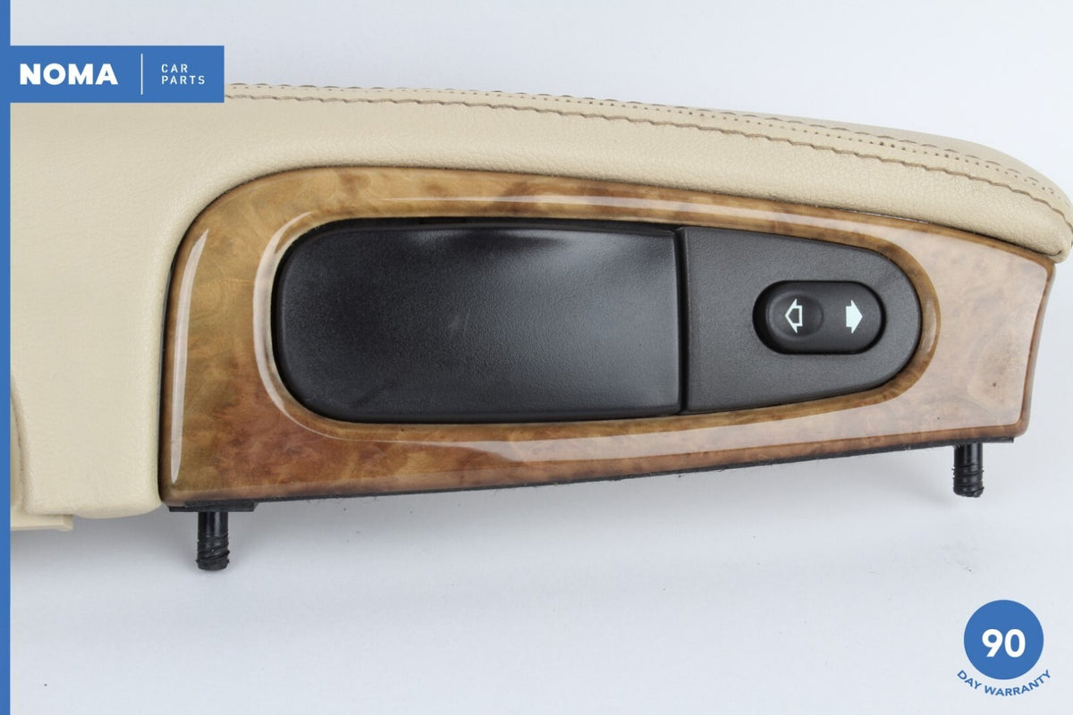 05-08 Jaguar S-Type X204 Rear Right Door Armrest Panel w/ Tray Wood SEL OEM - photo 4
