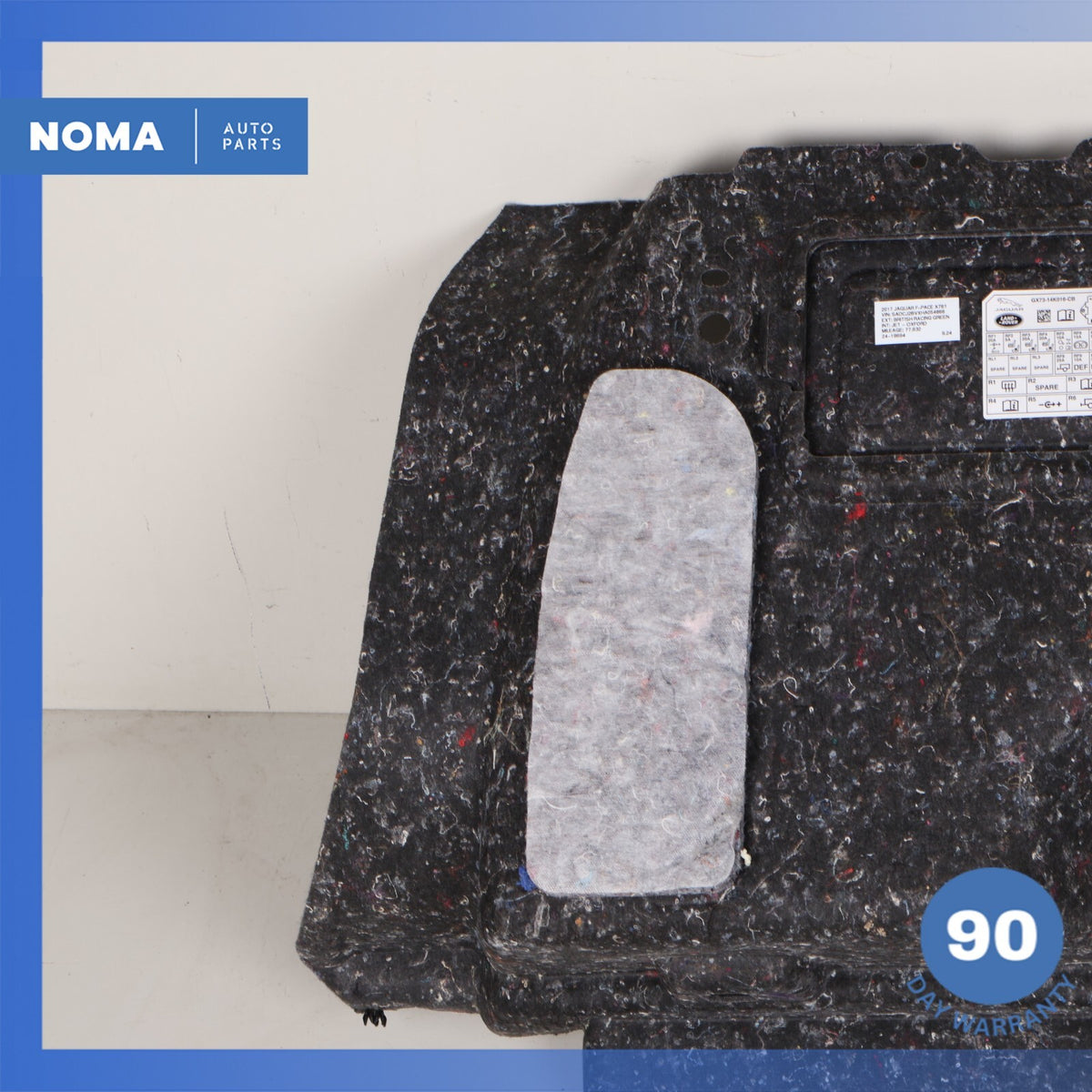17-20 Jaguar X761 F-Pace Right Passenger Trunk Interior Cargo Luggage Cover OEM - photo 8