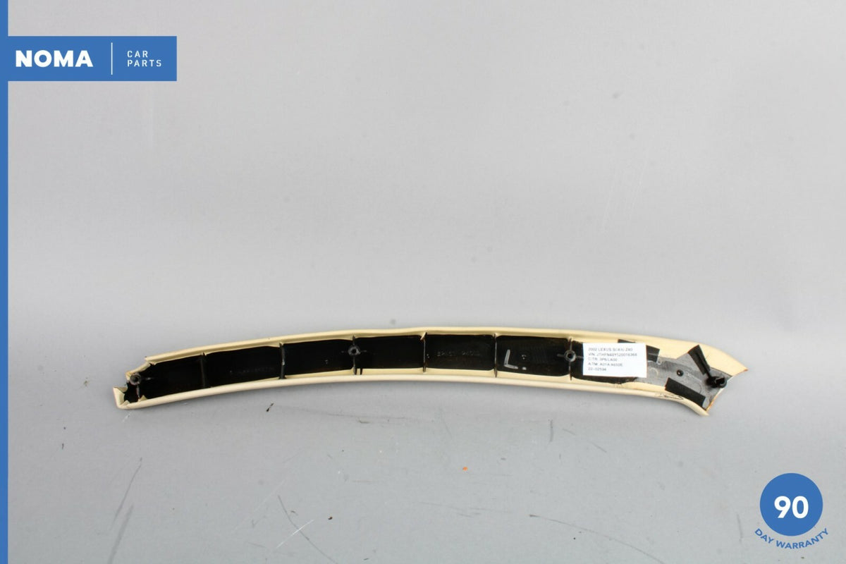 02-10 Lexus SC430 Z40 Rear Left Driver Side Top Roof Cover Panel Trim ECRU OEM - photo 4